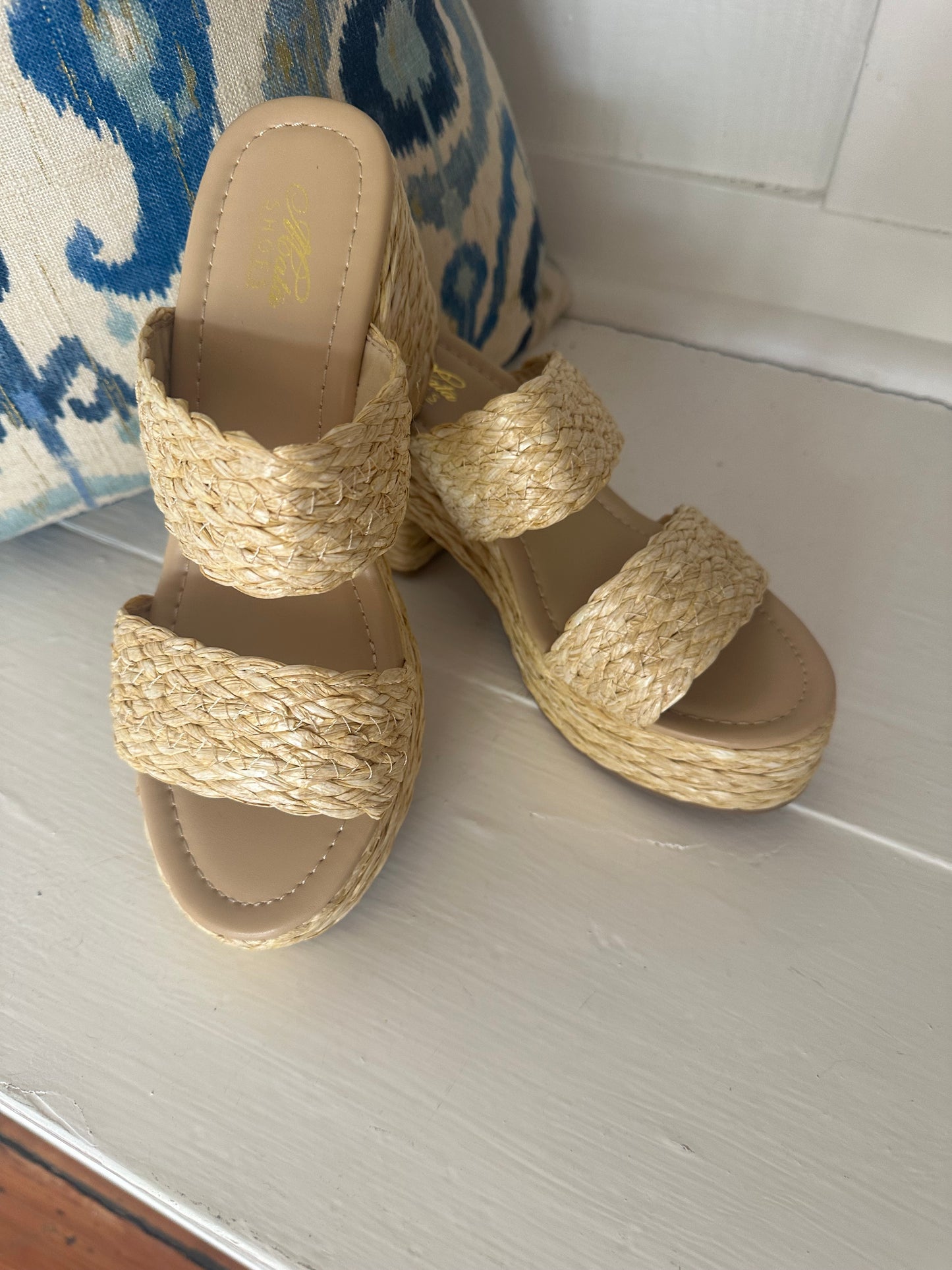 Woven Platform Sandal