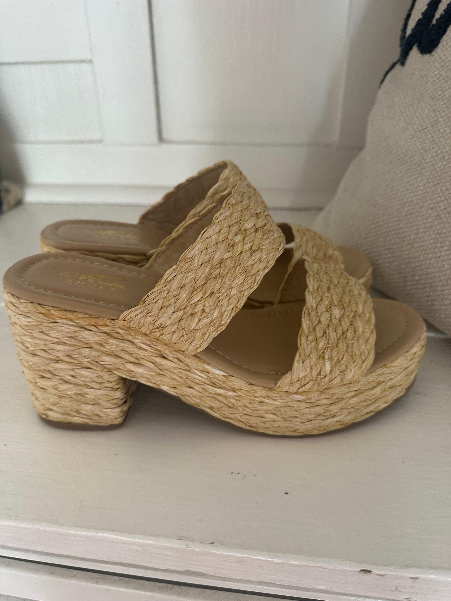 Woven Platform Sandal