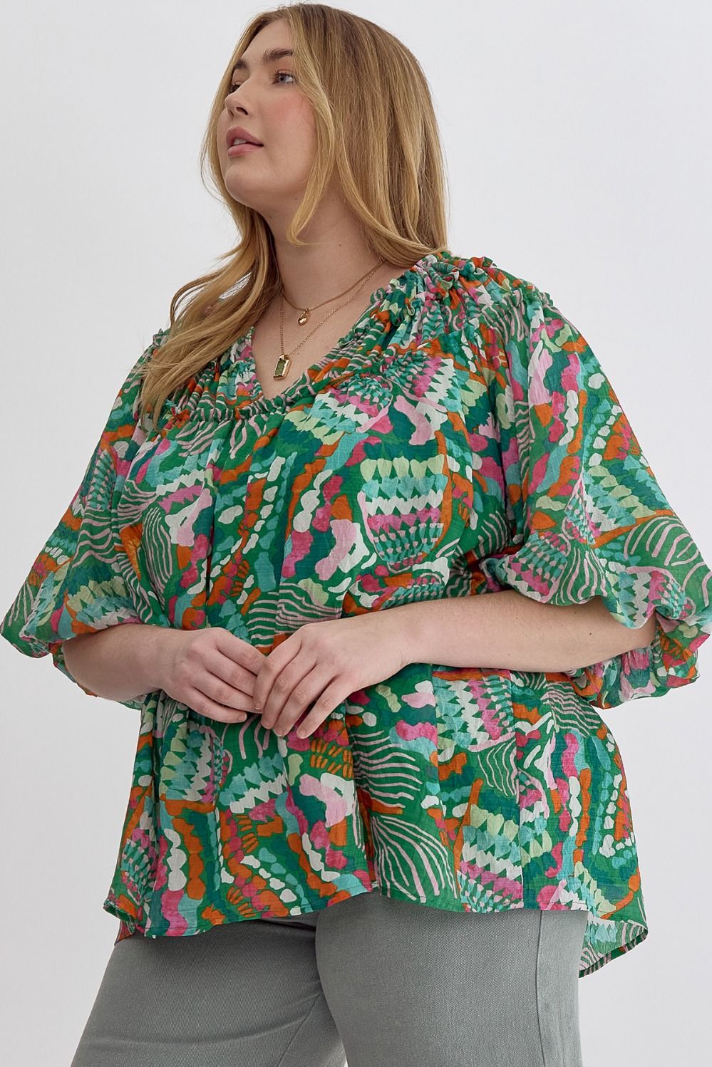 Faith Plus Size Top